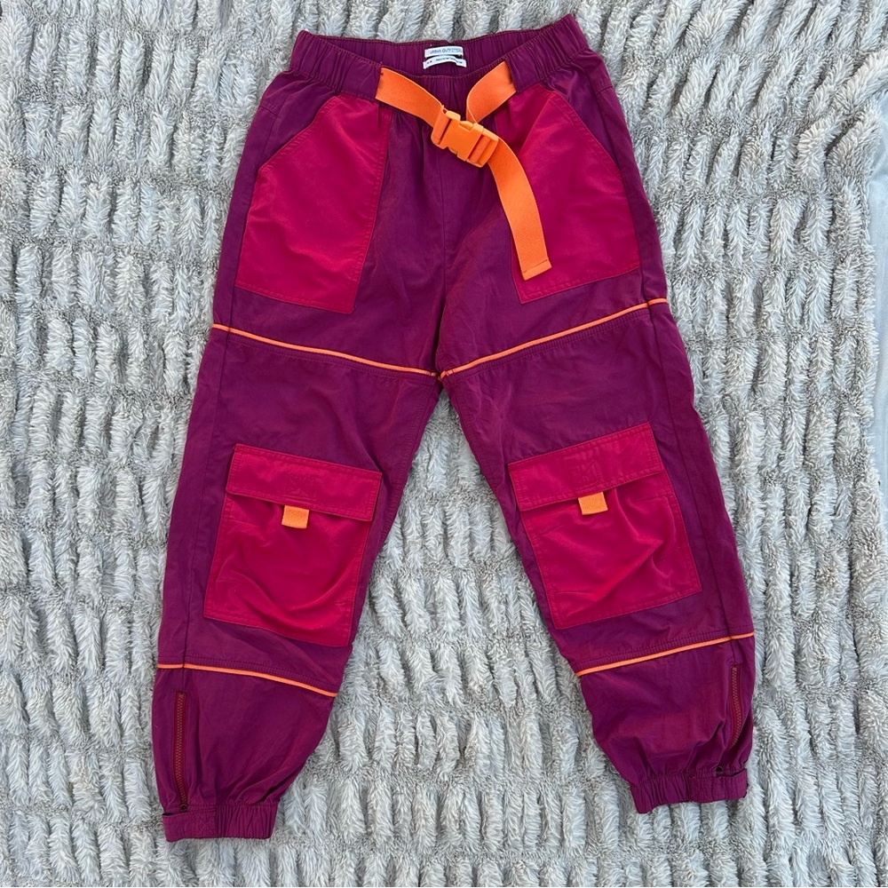 Urban Outfitters Neil Colorblock Belted Snow Pants Size Medium